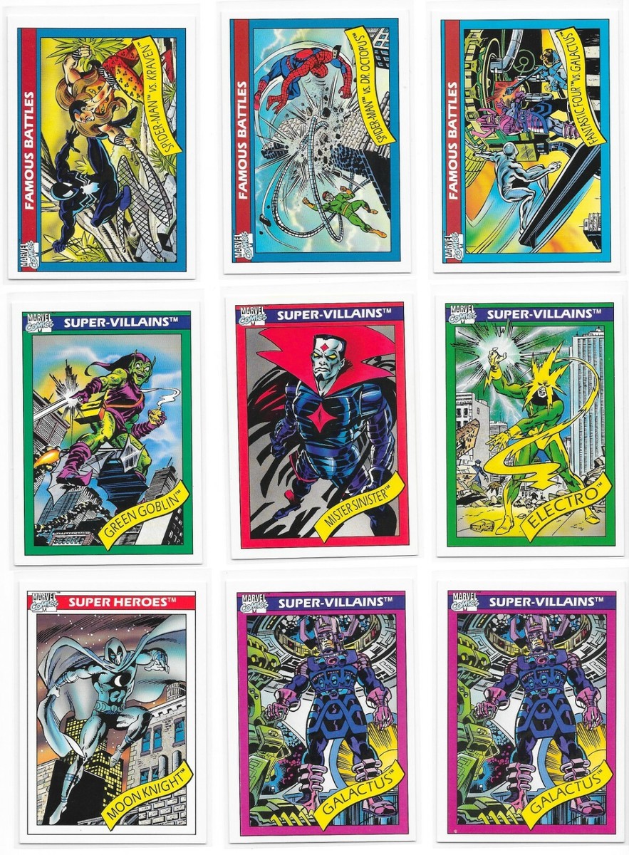 その他 1990 IMPEL MARVEL UNIVERSE Series1 1990 Impel Marvel Universe Series 1 Complete Set 1-162 W
