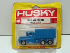 Corgi Husky 13 GUY WARRIOR SAND TRUCK - Mint on Card