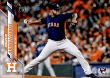 2020 Topps Series 1 ROGELIO ARMENTEROS Vintage Stock /99 Astros RC Rookie #106