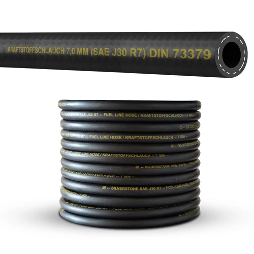 2 Metre 7.0mm FUEL HOSE FUEL HOSE DIESEL HOSE ( DIN 73379 )
