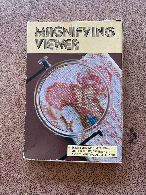 Model Building, Sewing, Needlepoint, Other Crafts - Magnifying Viewer