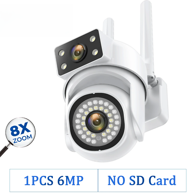 8MP 5G PTZ Dual Lens Camera Wifi IP Security Surveillance Dual 8MP 5G PTZ Dual Lens Camera Wifi IP Security Surveillance Dual