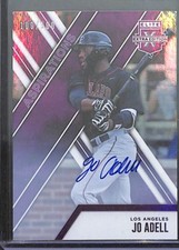 2017 Panini Elite Extra Edition Purple Aspirations Autograph #10 Jo Adell 