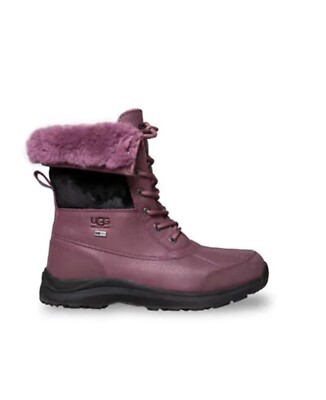 UGG Adirondack III Velvet Bougainville Waterproof Leather Snow