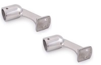 2X Edelstahl Handlauf EndstüCk 22 Mm Rohr Reling Beschlag GeläNder Boot Kappe