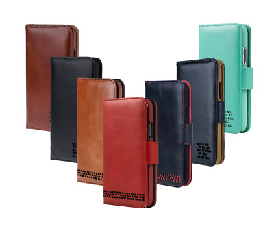 iPhone 6 6S Leder Wallet Case - für Rechtshänder - Premium Echtleder