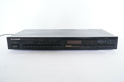 Pioneer Modell F-225 FM / AM Digital Synthesizer Tuner schwarz Original