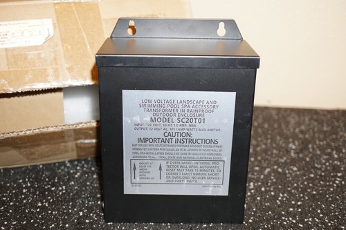 Landscape & Swimming Pool Outdoor Ring Transformer (105W) 120V Input, 12V Output - Picture 9 of 9