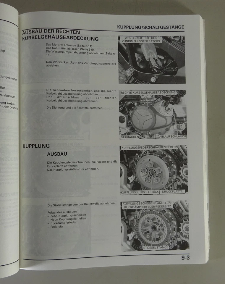 Manual De Taller Honda XL 1000 V Varadero Tipo SD02 Año 1999 - Imagen 3 de 3
