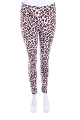 emanuel ungaro Treggings Blumen Print I 42 = D 36 rosa Grau-Töne