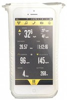 Topeak Iphone 5 Waterproof Case - White, One Size Topeak Iphone 5 Waterproof Case - White, One Size