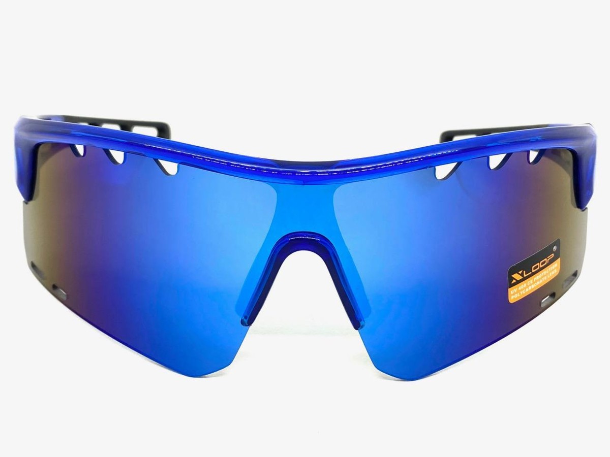 Oversize WRAP AROUND Cycling Shield SUN GLASSES Large Big  display picture 2