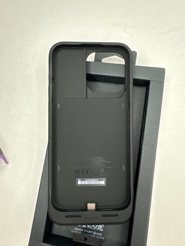 GENUINE mophie Juice Pack Slim Charging Case For iPhone 15 PRO MAX Black - Picture 3 of 11