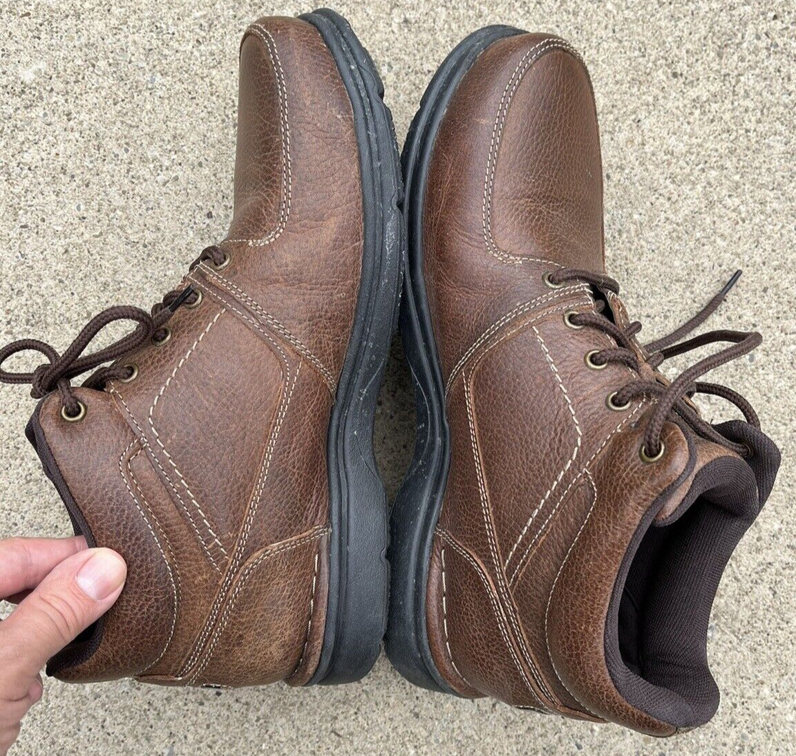 Rockport Eureka Plus Hiking Boot Brown Leather Men