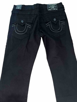 TRUE RELIGION ROCCO SN FLAP RELAXED SKINNY 105707 JEANS 34 X 32 | eBay