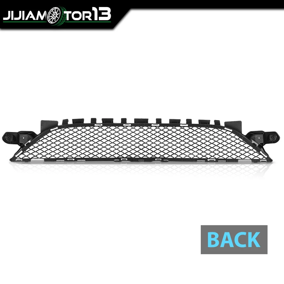 Bumper Grille Textured Black Center Fits 15-18 Mercedes Benz C300 17-18 C43 AMG - Image 3 of 4