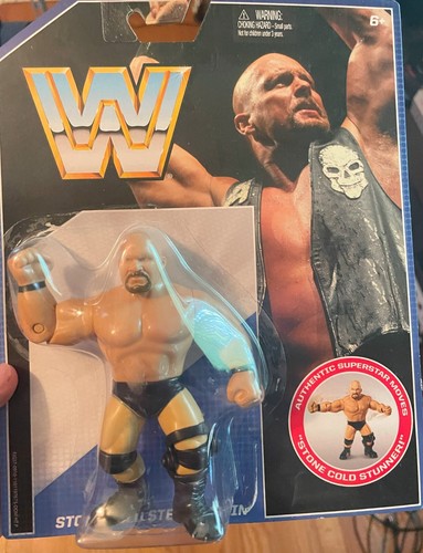 Stone Cold Steve Austin WWE Retro Action Figure 20...