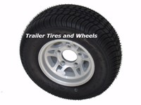 205/65-10 Lrb 4 Pr Bias Tire On 10 5 Lug Fps Aluminum Trailer Wheel 20.5x8.0-10 205/65-10 Lrb 4 Pr Bias Tire On 10 5 Lug Fps Aluminum Trailer Wheel 20.5x8.0-10