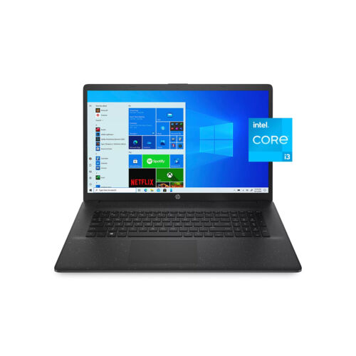 HP - 17.3" HD+ Laptop - Intel Core i3 - 256GB SSD - 4GB Ram - Windows 10 - New! - Picture 1 of 12