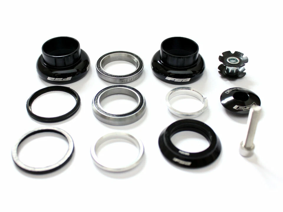 FSA Orbit X 1" Threadless Bike Headset Sealed Bearing 1 inch W/Top Cap Black - Image 3 of 4