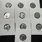 10 1964 10C Roosevelt Dime UNC .900 Silver Fresh From Roll VF