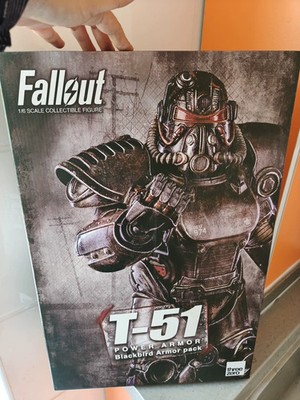 Threezero 1/6 Fallout T-51 Power Armor Blackblrd Armor Pack No Figure In Stock