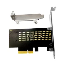 1 x Adapter Card With Excellent Heat Dissipation Design Compatible PCIe 4X Slot