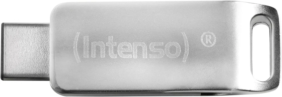 Intenso cMobile Line - Dual USB & Type C USB drive - 32GB - USB 3.1, Silver 32 G - Image 3 of 4