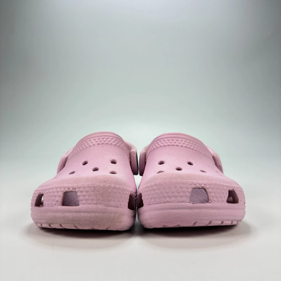 Crocs Classic Clog Ballerina Pink Comfortable Slip On Shoes 206990 Kids Size 5 - Image 2 of 4