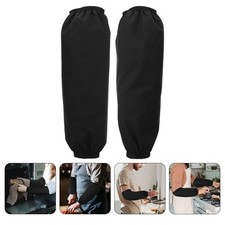 Black Reusable Waterproof Arm Sleeves Protector Waterproof Oil Proof Oversleeves