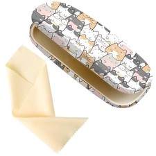 Glasses Case Hard Shell,Portable Protective Eyeglasses Case, Eyeglass Cat