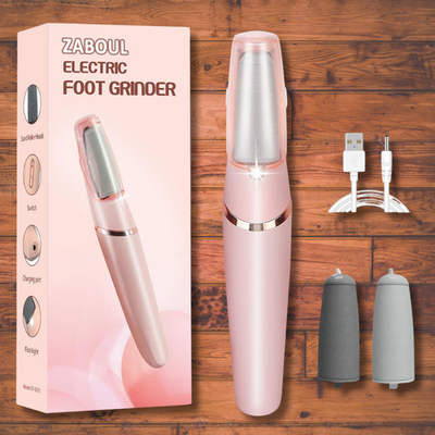 #ad Nuve Silk 3 Pro Electric Callus Remover for Feet Portable Smooth Pink $35.29