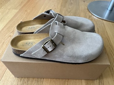 AFS Clogs Wildleder Gr. 43 Farbe Quarz