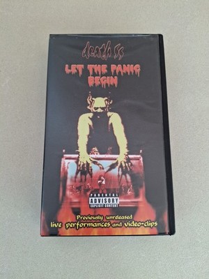  DEATH SS - Let The Sabbath Begin VHS AUTOGRAFATA !!!!