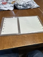 Vandal A7 Planner Refills Paper  6hole Refill Grid & Regular Note pad 7 Sets