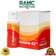 Ketone-IQ No Caffeine Exogenous Ketones Energy Shots - All Natural - 6 Bottle