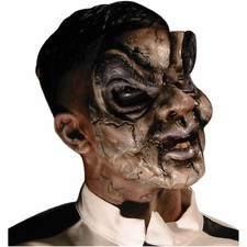 Puppet Ventriloquist Dummy Fancy Dress Halloween Costume Makeup Latex Prosthetic