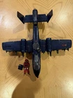 1984 Vintage GI Joe Cobra Rattler Almost Complete Hasbro Action Figure Vehicle