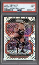 2022 Panini Prizm WWE Lucky Envelopes #154 Ridge Holland /8 PSA 9