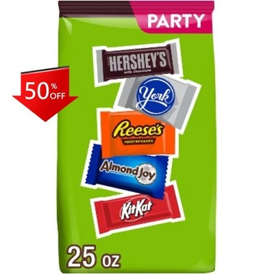HERSHEY'S Assorted Chocolate Flavored Candy - 25oz