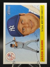 Jason Giambi 2004 Topps Heritage #10 Short Print SP Batting Stance NY Yankees