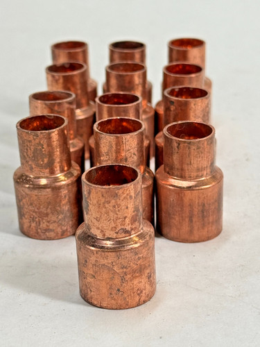 (13-PACK) ELKHART EPC Copper Reducing Coupling 3/4" x 1/2" (C x C) Sweat Fitting