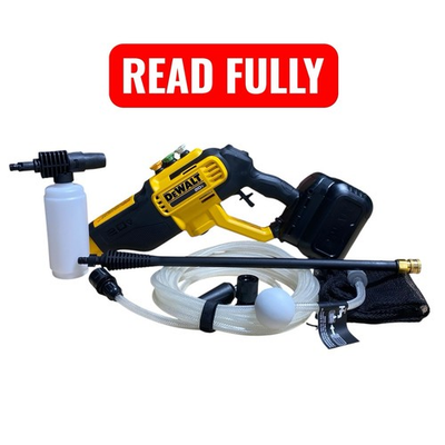 #ad DEWALT 20V MAX 550 PSI Cold Water Pressure Washer Tool only DCPW550 $79.00