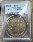 1882-O Morgan Silver Dollar VAM-4 O/S Recessed PCGS MS60 Top 100 ~ Free Shipping