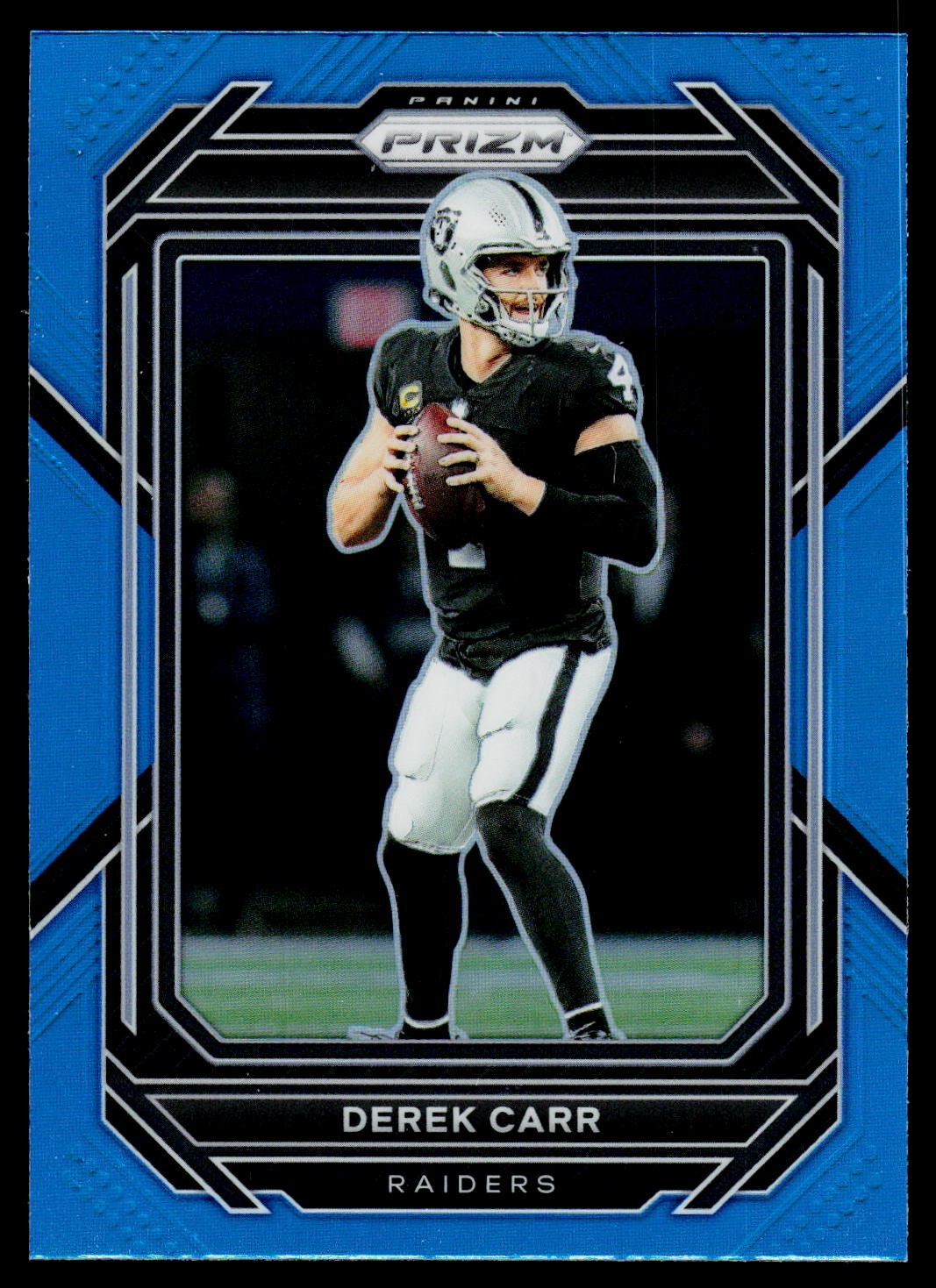 2022 Panini Prizm #169 Derek Carr Blue Raiders