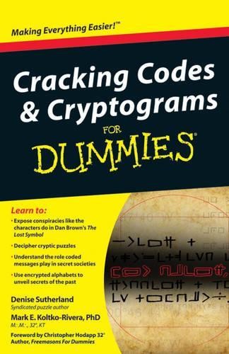 Denise Sutherland Mark Koltko- Cracking Codes and Cryptograms For D (Tascabile)