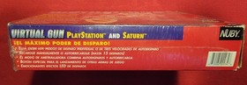 Nuby Red Virtual Gun (Sony Playstation 1 ps1/ Sega Saturn) Controller Pistol Toy