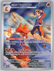 Ethan's Magcargo 222/217 Illustration Rare Ascended Heroes