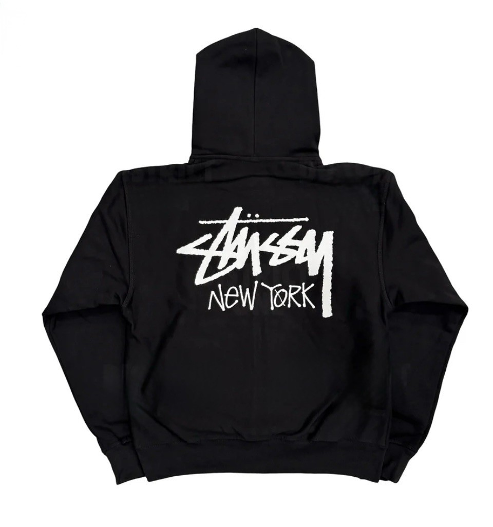 Size M Stussy New York Chapter Hoodie Black Medium | eBay