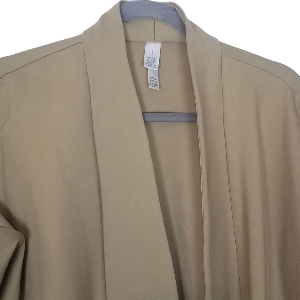 Chaqueta Blazer Marla Wynne Mujer M Cárdigan Tostado Blazer Mujer Blazer Tejido Mujeres Foto 2 de 4